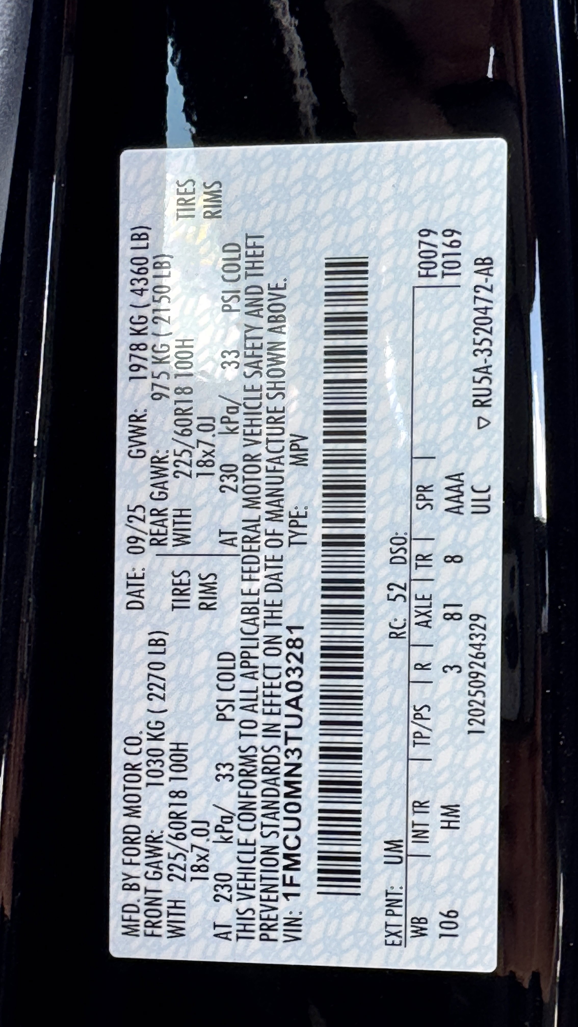 New 2026 Ford Escape ST-Line image 13