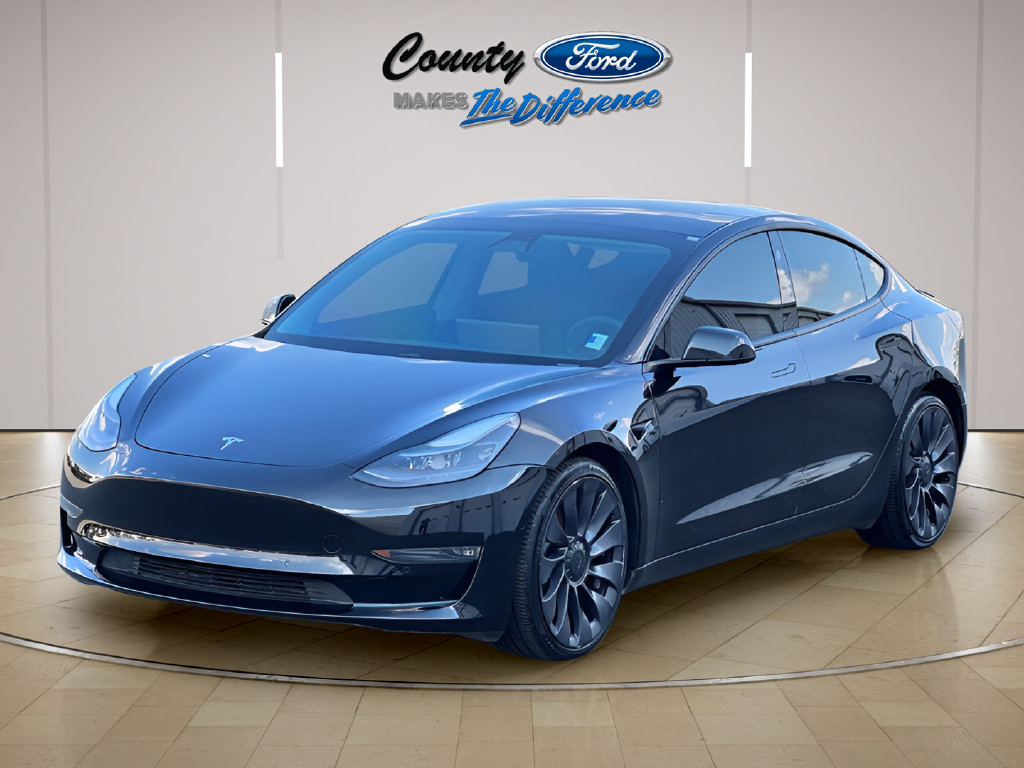 Used 2021 Tesla Model 3 Performance AWD/4WD image 2