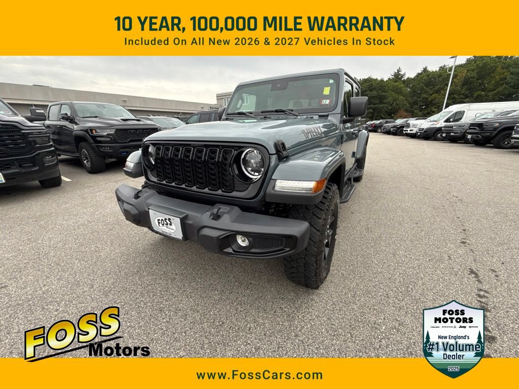 Certified 2025 Jeep Gladiator Overland AWD/4WD image 1