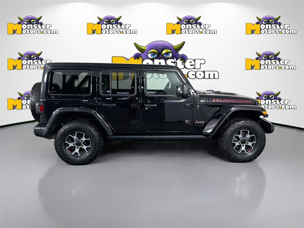 Used 2021 Jeep Wrangler Unlimited Rubicon w/ Uconnect 4C Nav & Sound Group image 4