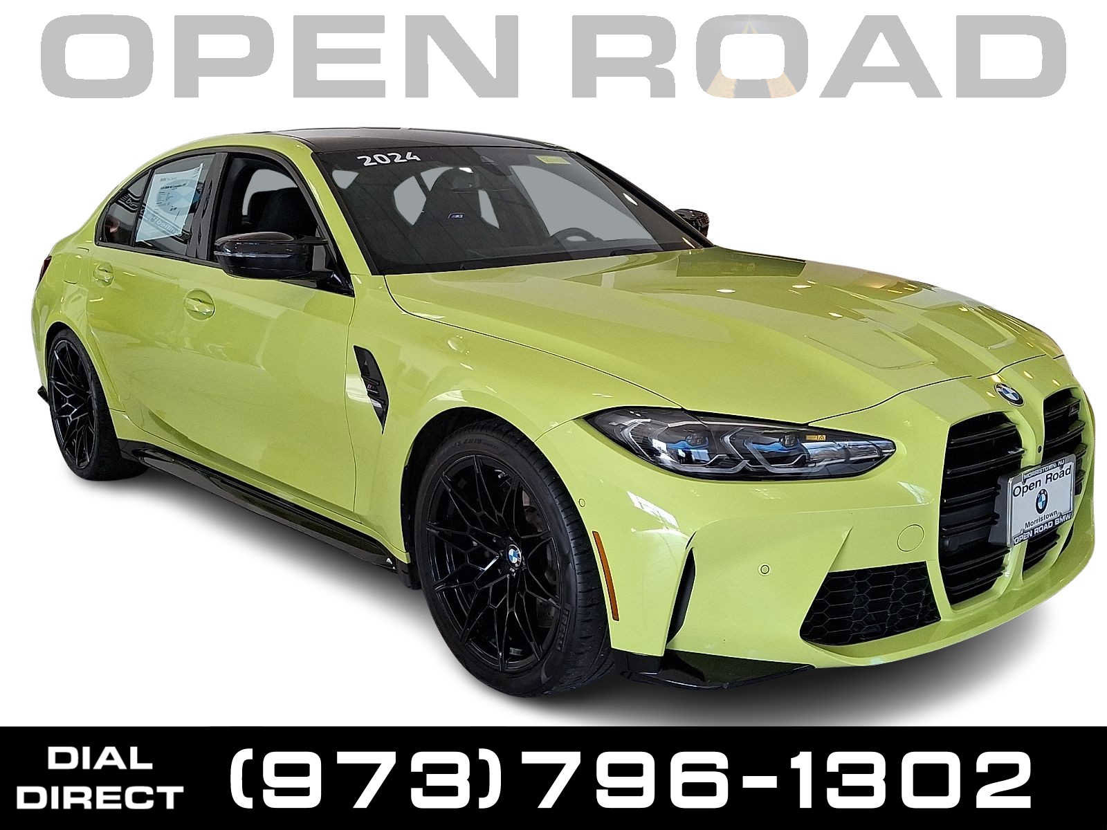 Certified 2024 BMW M3 Competition w/ Parking Assistance Package