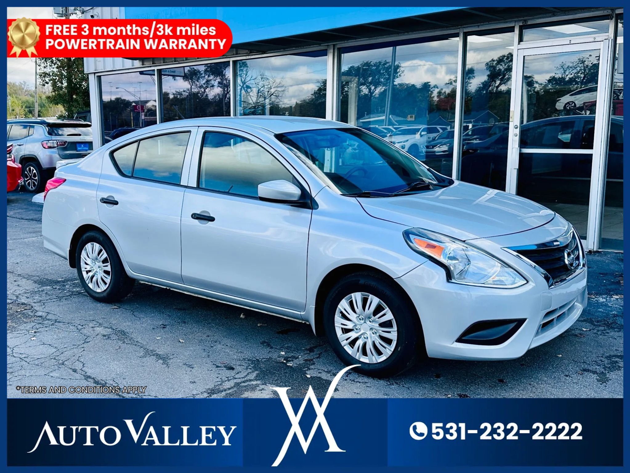 Used 2019 Nissan Versa S Plus FWD image 1