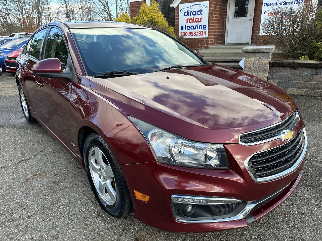 Used 2015 Chevrolet Cruze LT w/ Sun And Sound Package FWD image 10