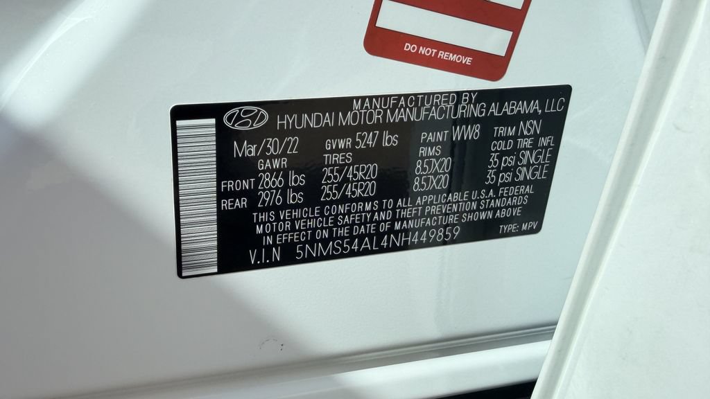 Used 2022 Hyundai Santa Fe Calligraphy FWD image 33