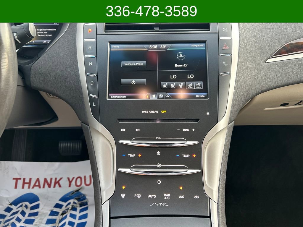 Used 2016 Lincoln MKZ Hybrid w/ Equipment Group 600A Reserve image 23