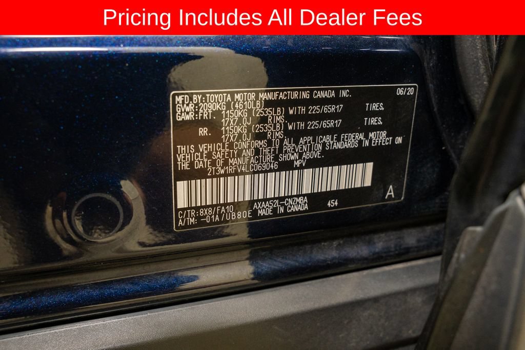 Used 2020 Toyota RAV4 XLE w/ Convenience Package FWD image 21