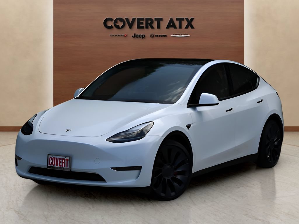Used 2025 Tesla Model Y Performance AWD/4WD image 1