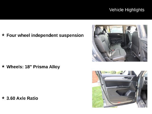Used 2018 Volkswagen Atlas SE AWD/4WD image 4