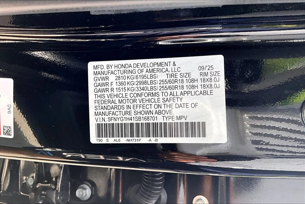 Certified 2025 Honda Pilot EX-L image 14