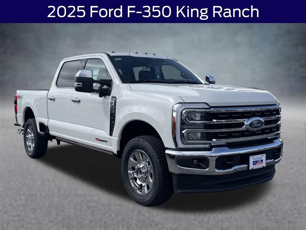New 2025 Ford F350 King Ranch w/ Chrome Package