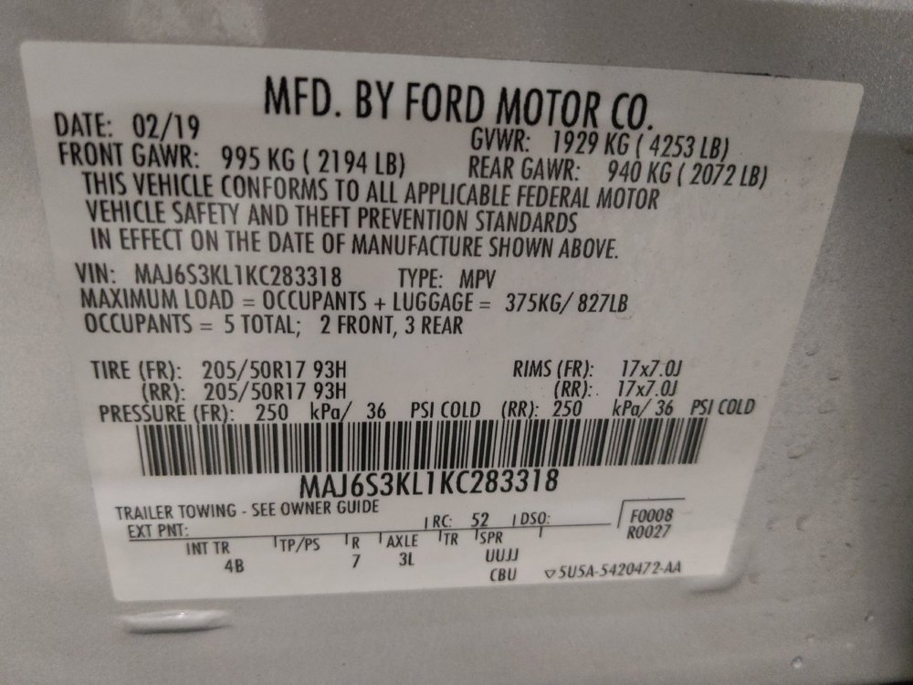 Used 2019 Ford EcoSport Titanium AWD/4WD image 33