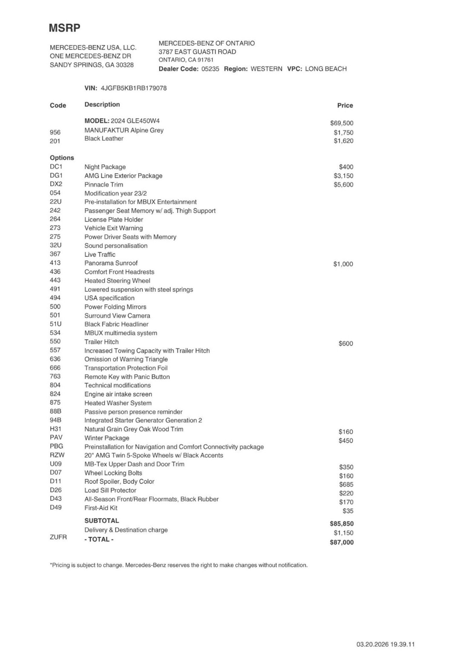 Certified 2024 Mercedes-Benz GLE 450 4MATIC image 2