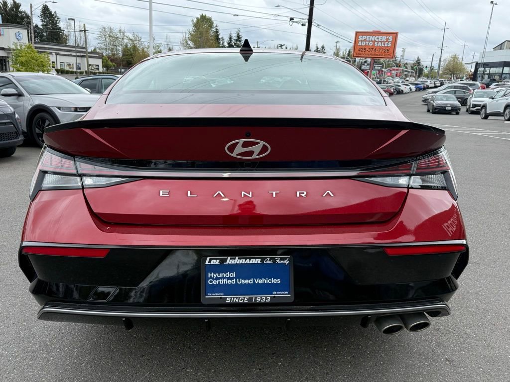Certified 2024 Hyundai Elantra N Line FWD image 3