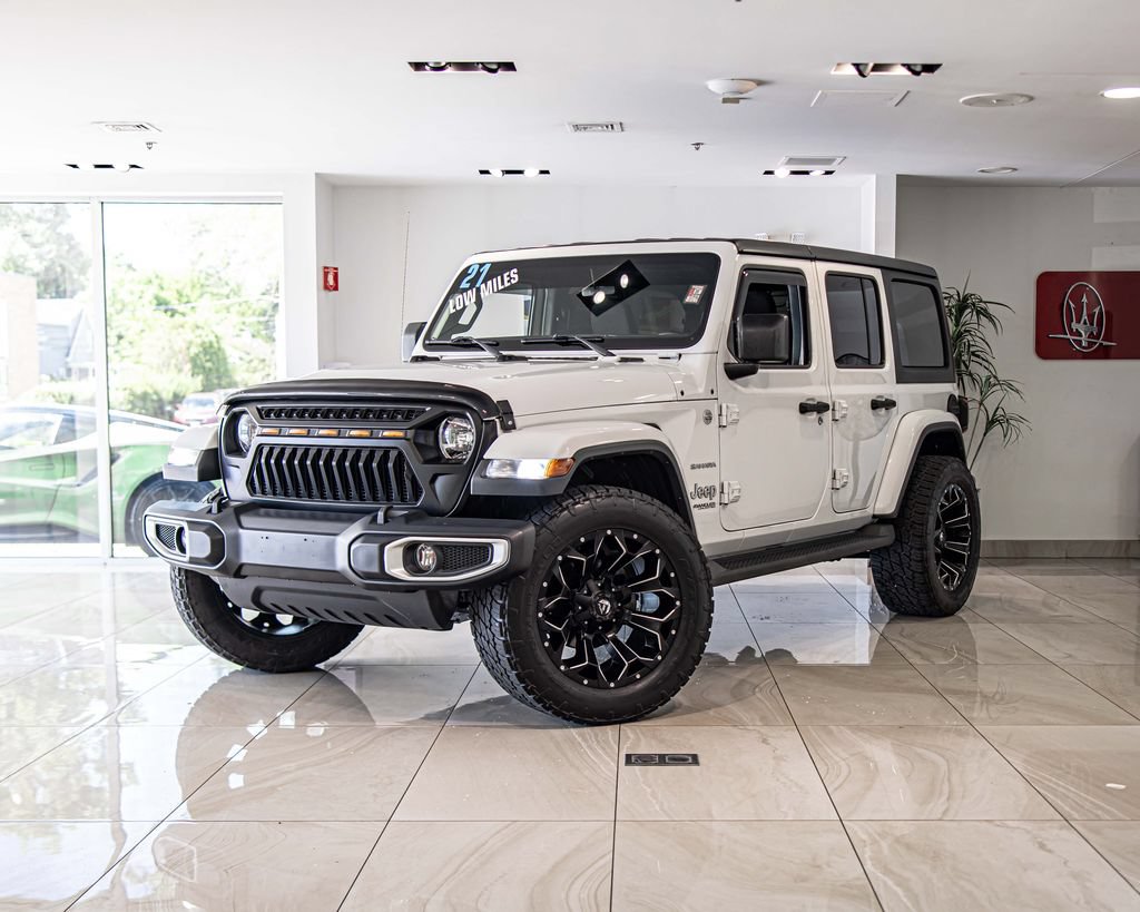 Used 2021 Jeep Wrangler Unlimited Sahara w/ Safety Group