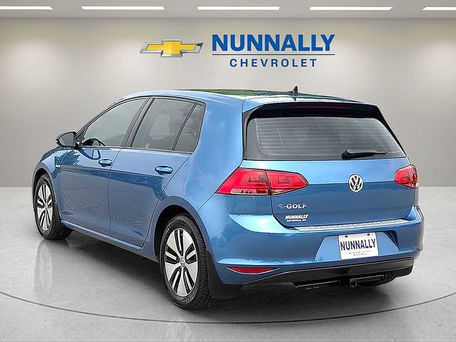 Used 2016 Volkswagen e-Golf SE w/ DC Fast Charging Package FWD image 3