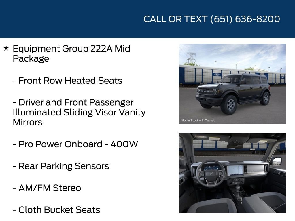 New 2026 Ford Bronco Big Bend image 10