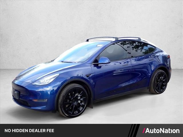 Used 2020 Tesla Model Y Long Range AWD/4WD image 1