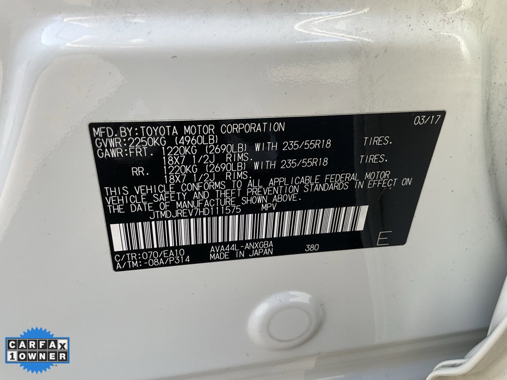 Used 2017 Toyota RAV4 Limited image 23