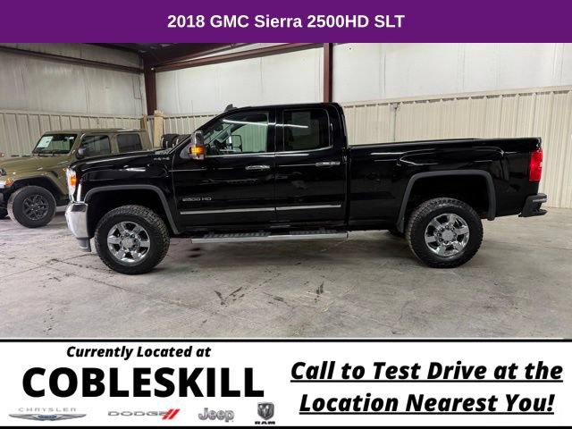 Used 2018 GMC Sierra 2500 SLT w/ Snow Plow Prep Package AWD/4WD image 8