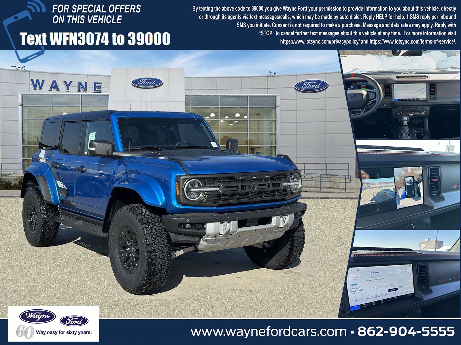New 2026 Ford Bronco Raptor
