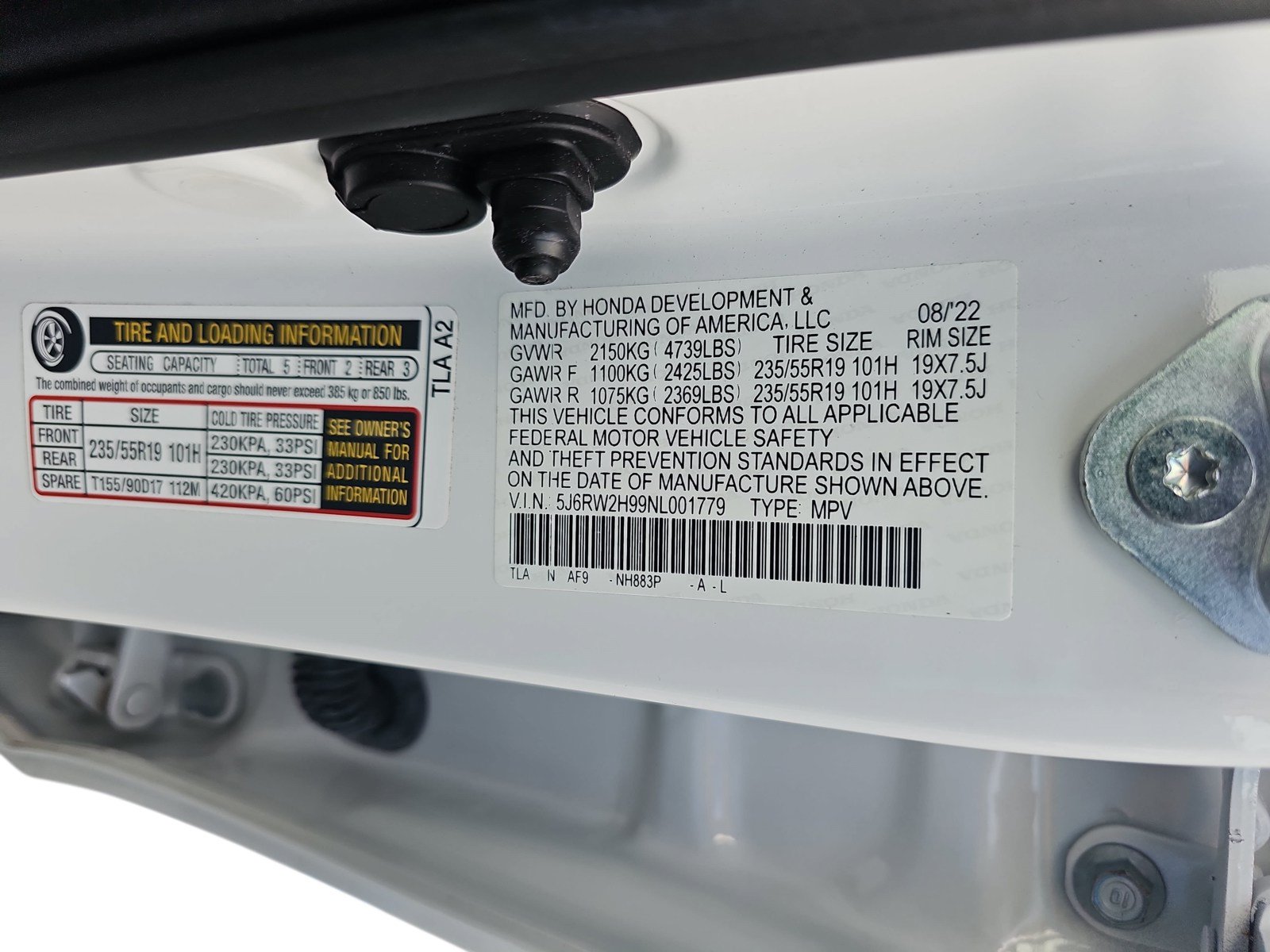 Used 2022 Honda CR-V Touring image 30