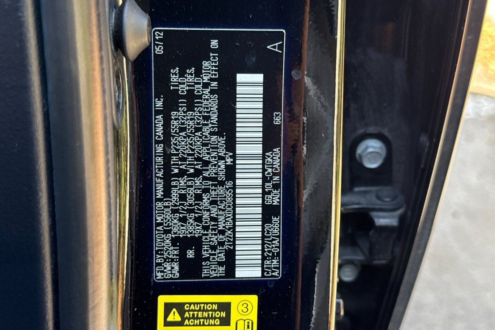 Used 2013 Lexus RX 350 FWD w/ Navigation Pkg image 40