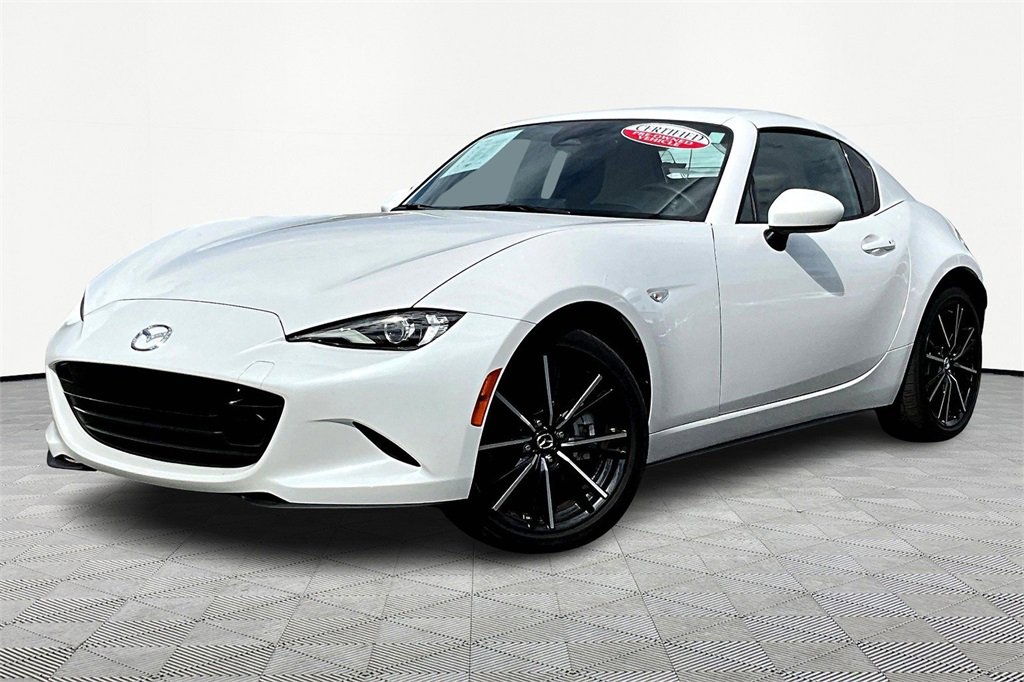 Certified 2024 MAZDA MX-5 Miata RF Grand Touring w/ Weather Package