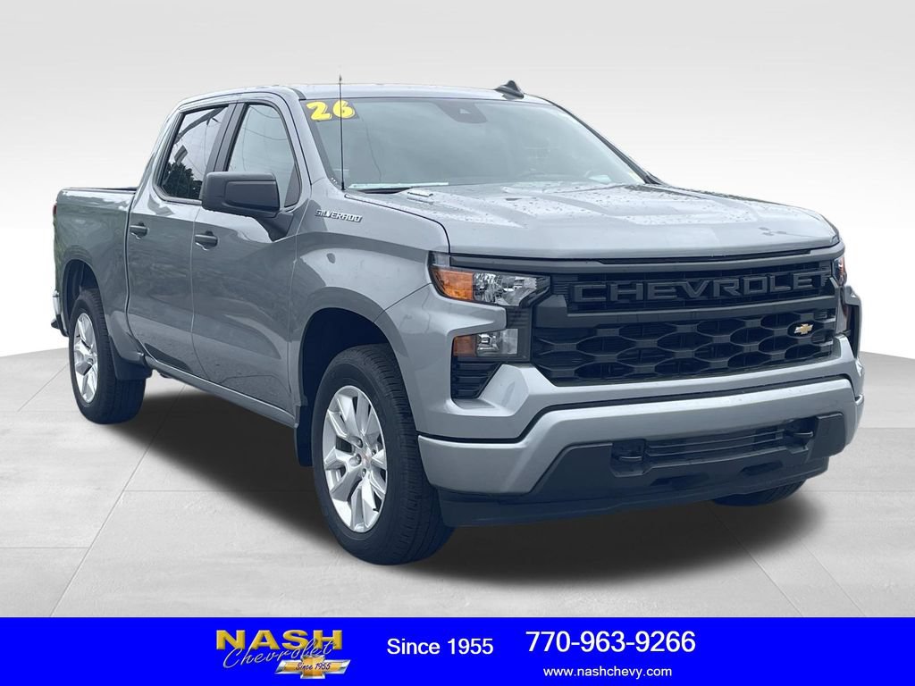 New 2026 Chevrolet Silverado 1500 Custom RWD 360° Tour