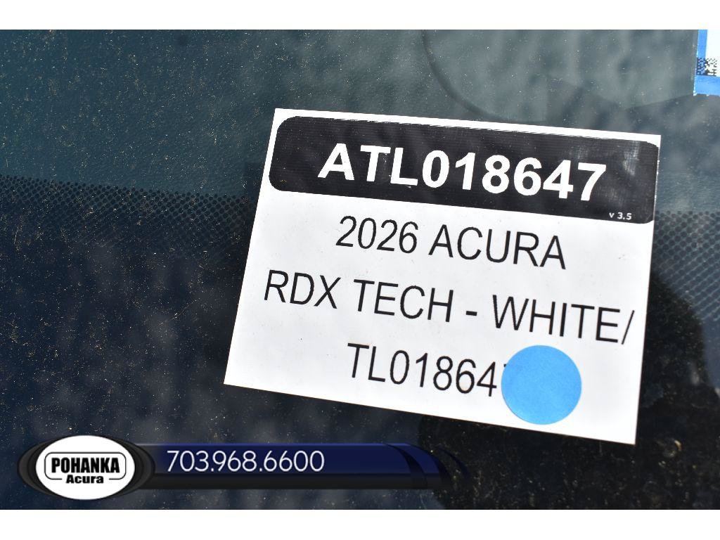 New 2026 Acura RDX SH-AWD w/ Technology Package image 36