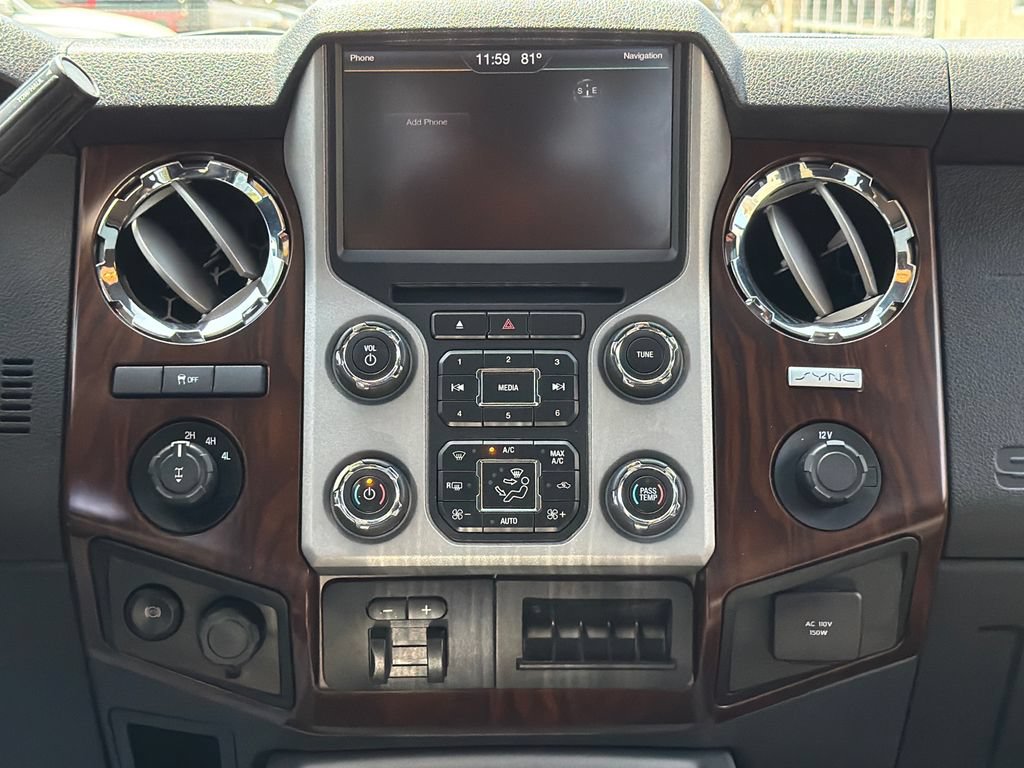 Used 2016 Ford F250 Lariat w/ Lariat Ultimate Package AWD/4WD image 12