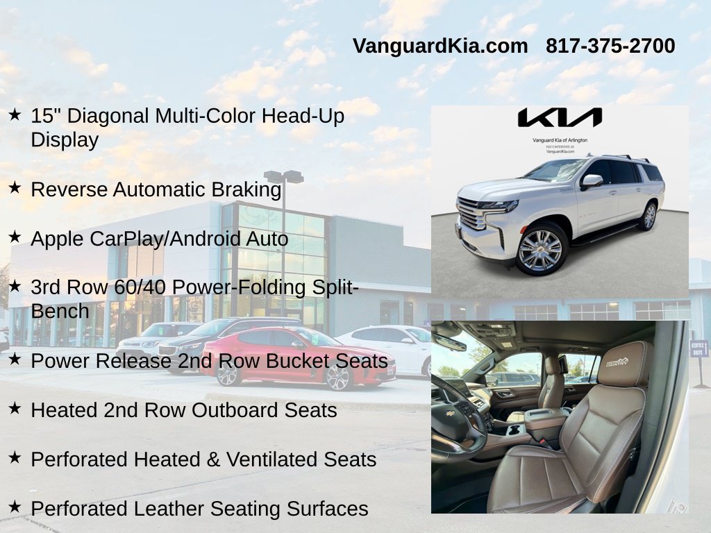 Used 2024 Chevrolet Suburban High Country w/ Advanced Technology Package AWD/4WD image 30