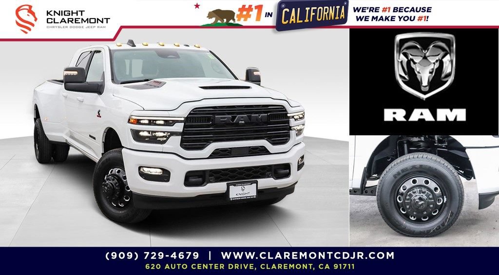 New 2026 RAM 3500 Laramie w/ Night Edition AWD/4WD 360° Tour
