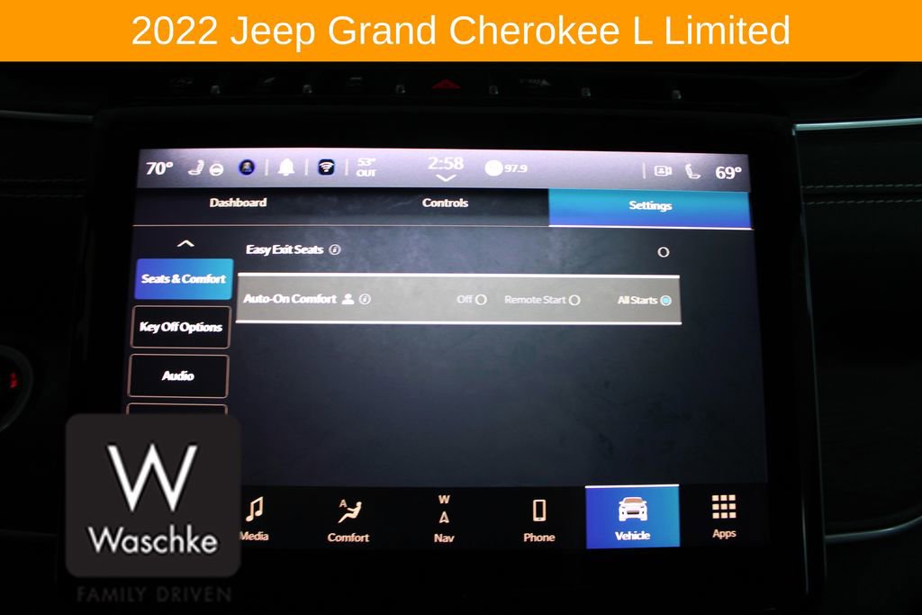 Used 2022 Jeep Grand Cherokee L Limited w/ Trailer Tow Group (B) image 68