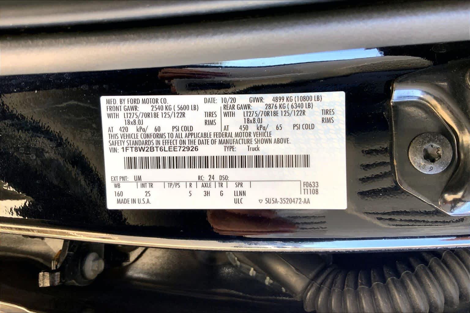 Used 2020 Ford F250 XLT w/ XLT Premium Package AWD/4WD image 30