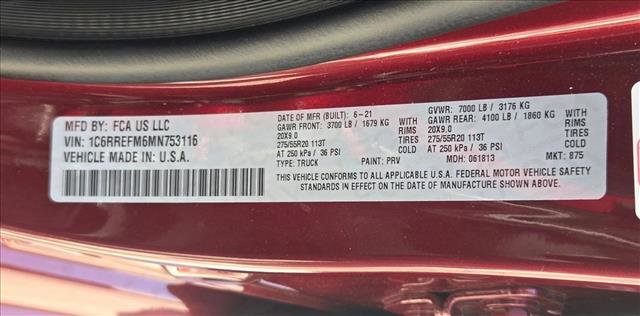 Used 2021 RAM 1500 Big Horn RWD image 23