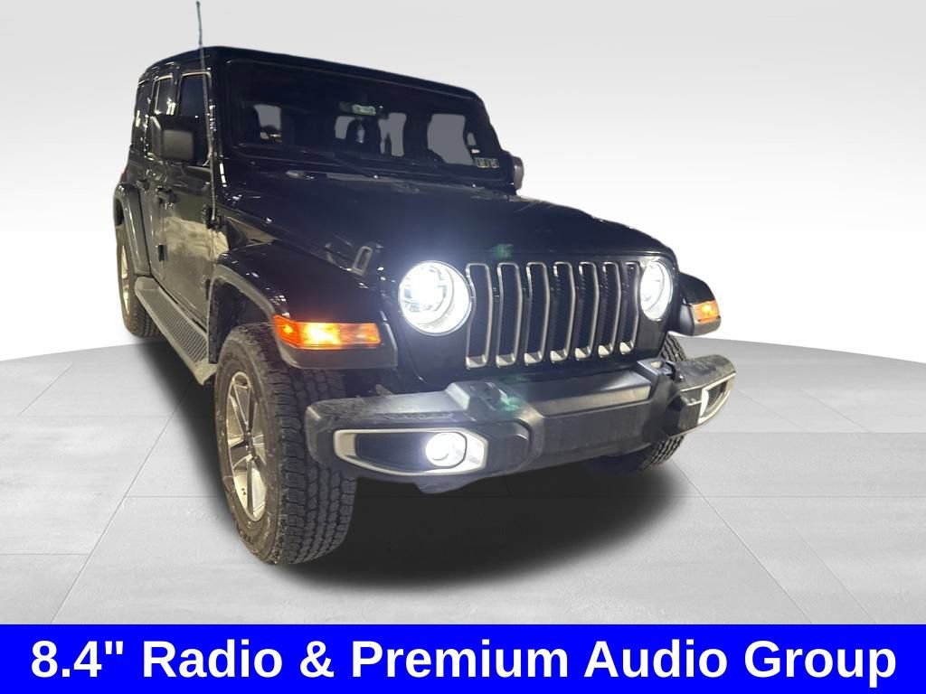 Used 2021 Jeep Wrangler Unlimited Sahara w/ Uconnect 4C Nav & Sound Group image 6