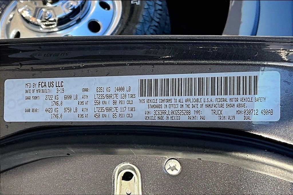 Used 2019 RAM 3500 Laramie image 33