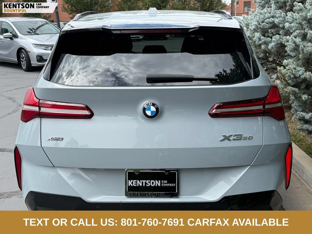 Used 2025 BMW X3 xDrive30i w/ Premium Package AWD/4WD image 7