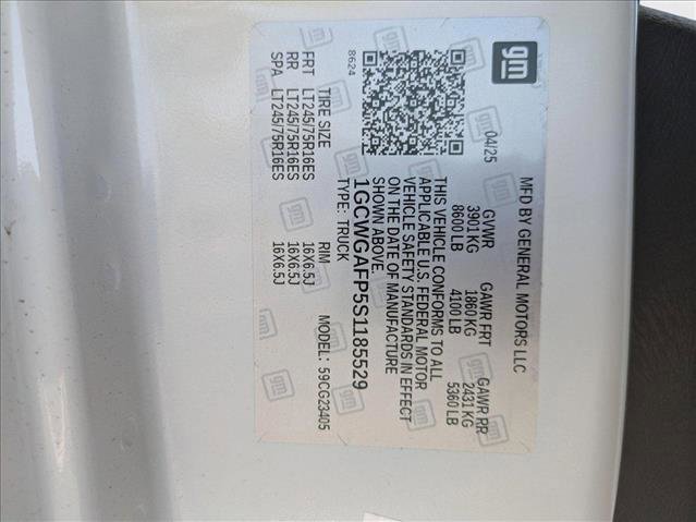 New 2025 Chevrolet Express 2500 w/ Driver Convenience Package image 16