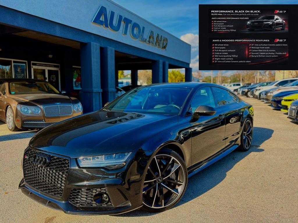 Used 2017 Audi RS 7 Performance w/ Driver Assistance Package AWD/4WD image 1