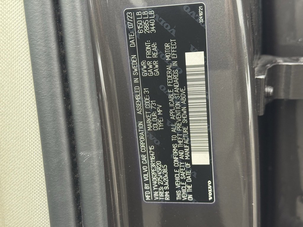 Used 2024 Volvo XC90 B6 Plus w/ Protection Package Premier image 27