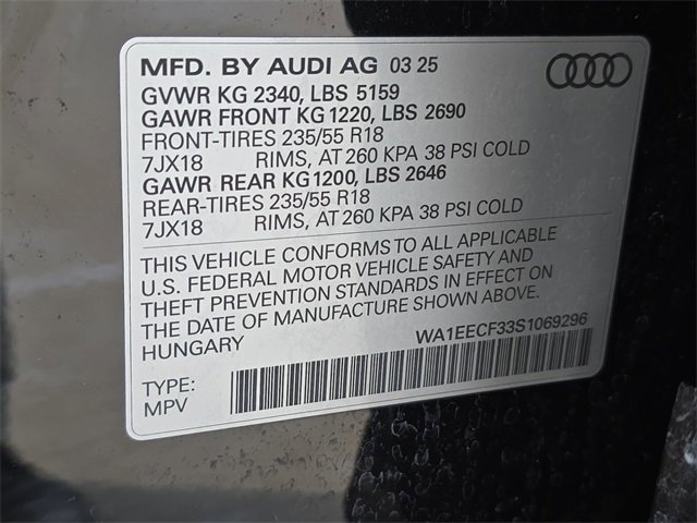 Used 2025 Audi Q3 2.0T Premium Plus w/ Premium Plus Package image 39