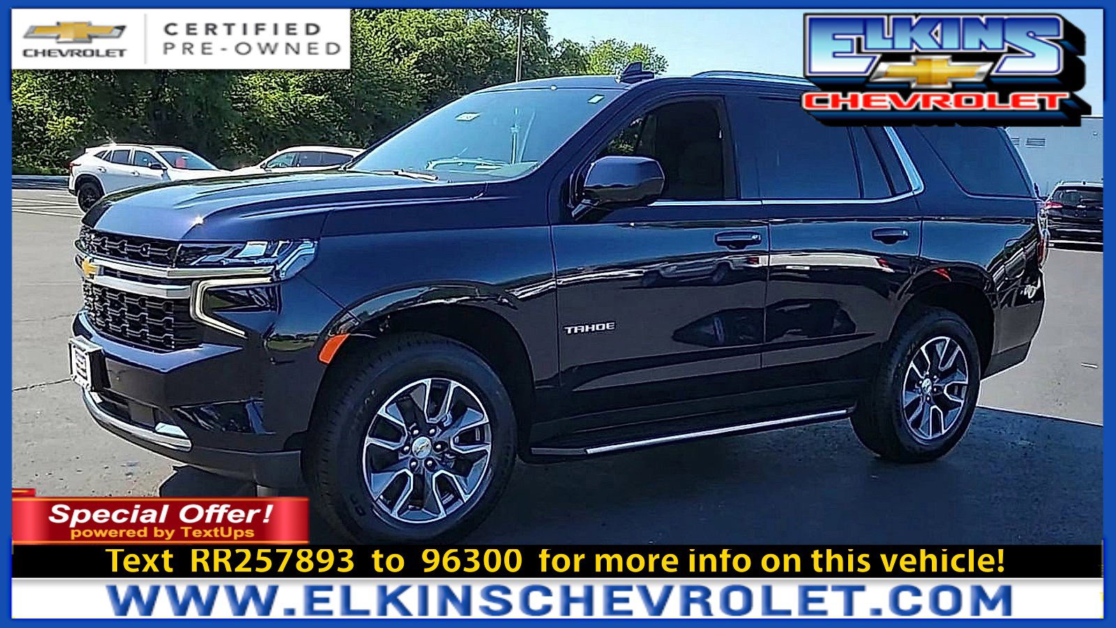 Certified 2024 Chevrolet Tahoe LS w/ Driver Alert Package