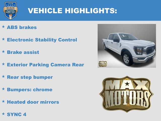 Used 2023 Ford F150 XLT w/ Equipment Group 301A Mid AWD/4WD image 12