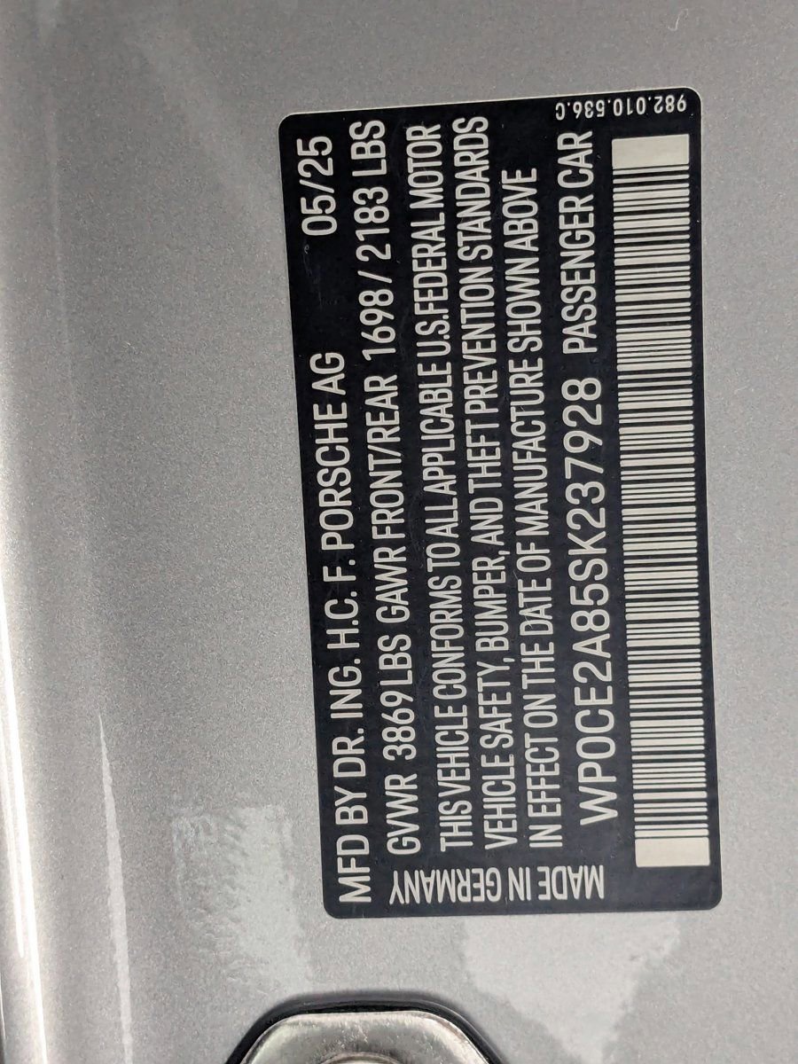 Certified 2025 Porsche 718 Boxster Spyder RS image 25