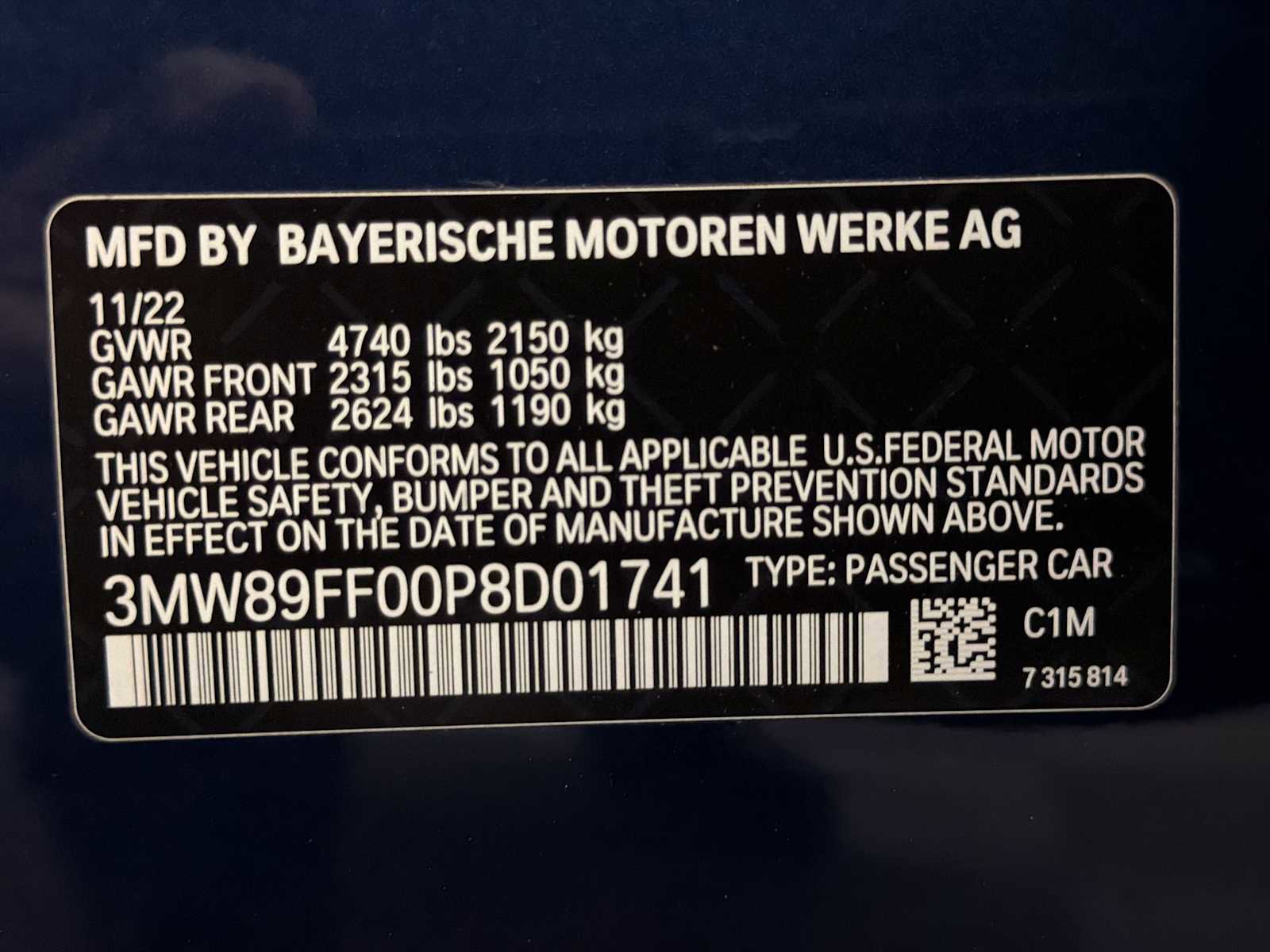 Certified 2023 BMW 330i xDrive Sedan w/ Convenience Package image 22