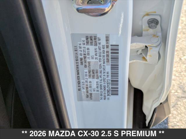New 2026 MAZDA CX-30 AWD 2.5 S w/ Premium Package image 15