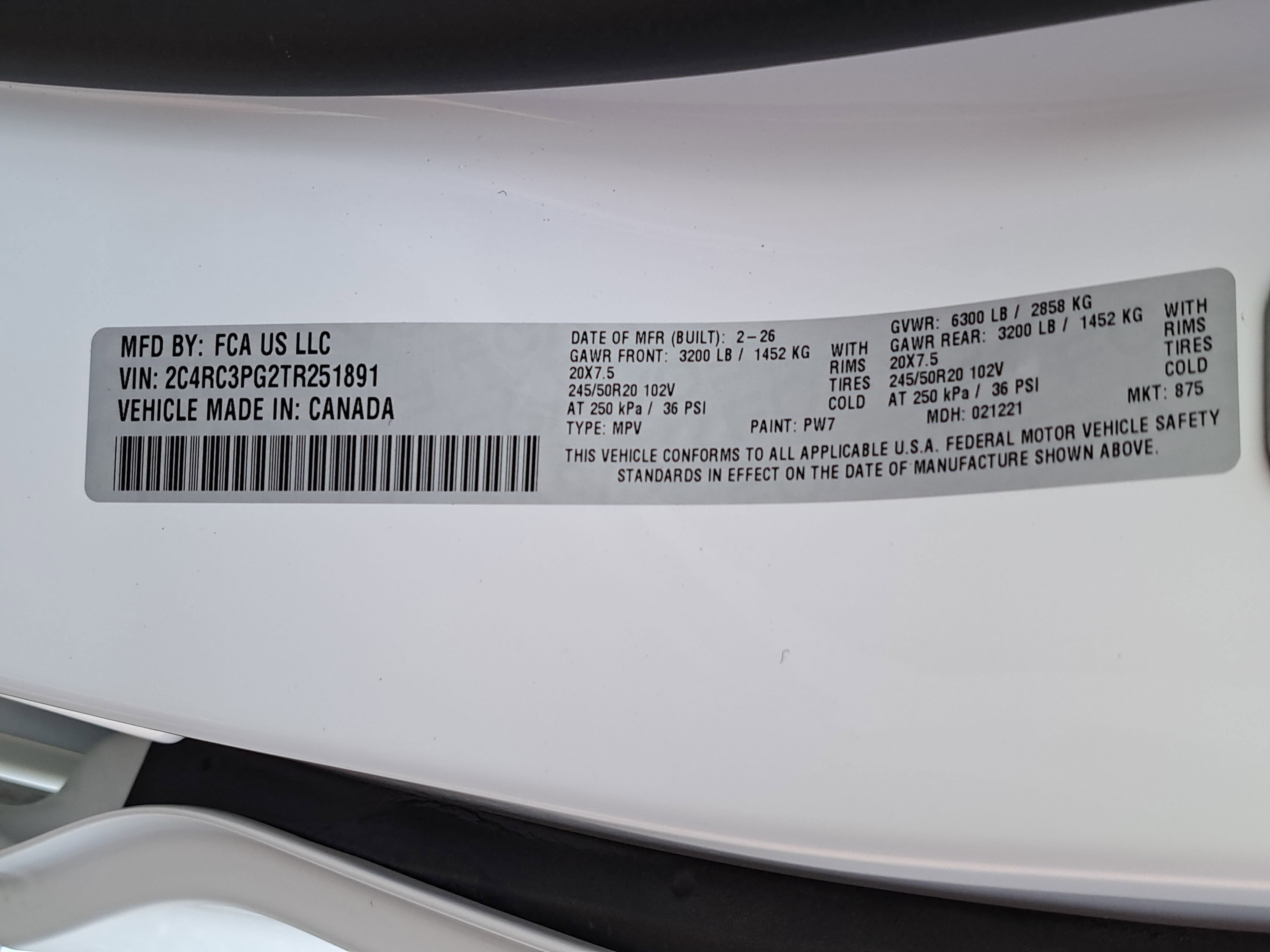 New 2026 Chrysler Pacifica Pinnacle image 37