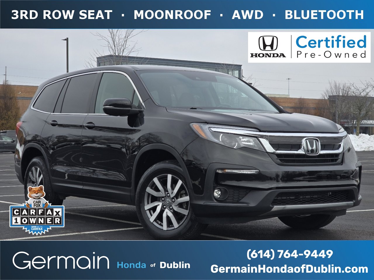 Certified 2022 Honda Pilot EX-L