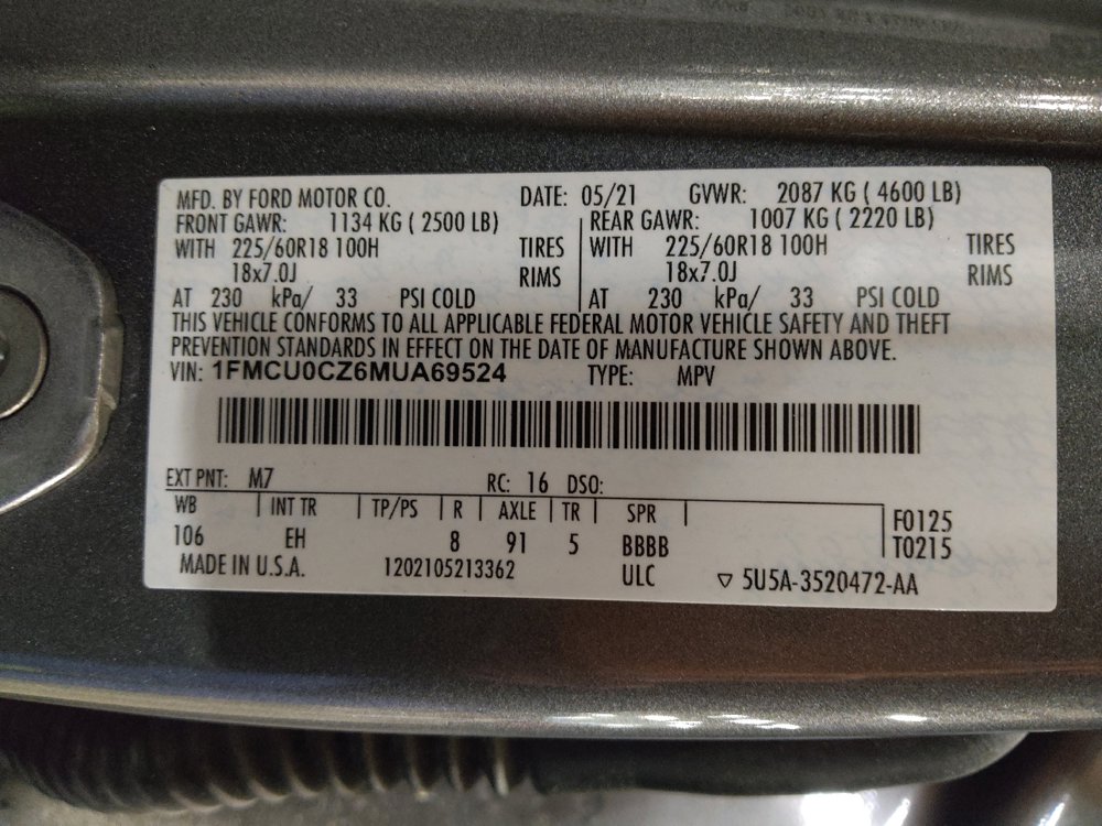 Used 2021 Ford Escape SEL FWD image 33